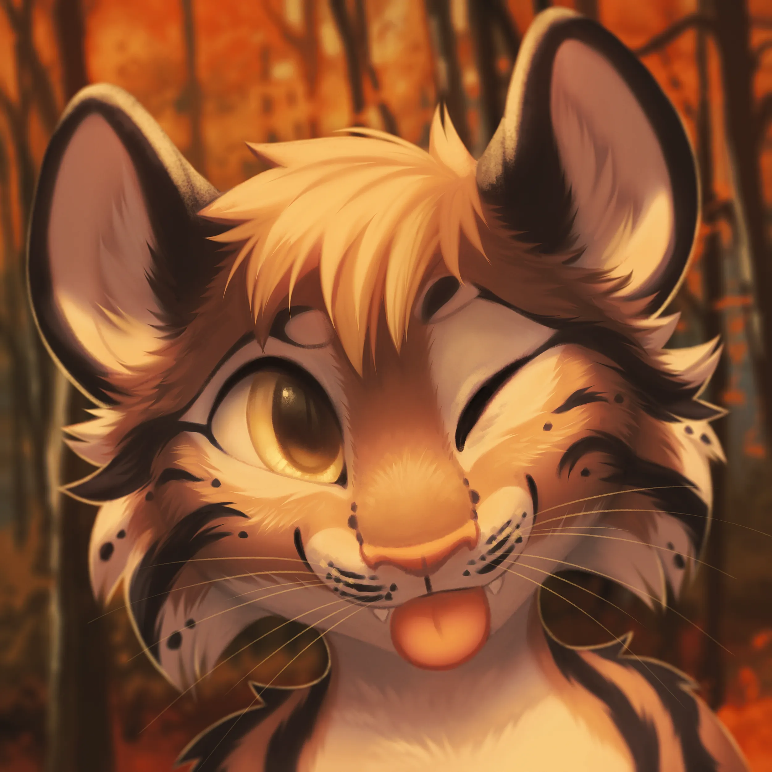 Leucean Autumn Theme Icon, Artwork by MylaFox, 2023